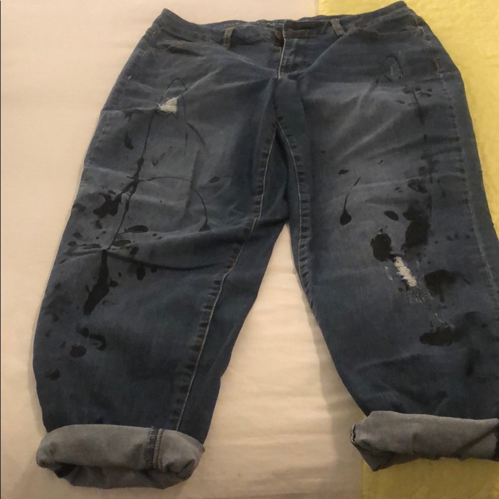 Lane Bryant jeans.